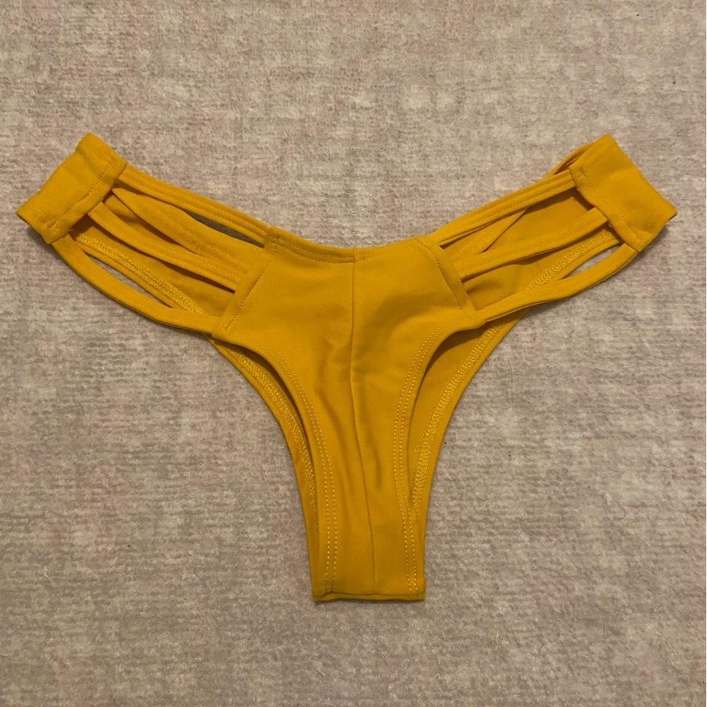 Montce Vibrant Yellow Bikini Bottom